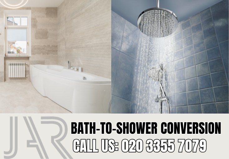Bath to Shower Conversion by Paddington Bathroom Fitters